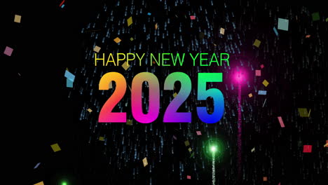 happy new year 2025 fireworks