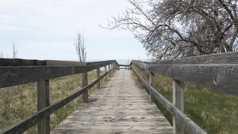 Auf-Der-Promenade-Vorwärts-Drängen