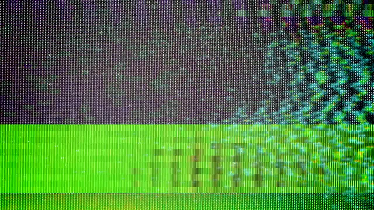 imágenes de vhs analógicas en cámara lenta de 4k