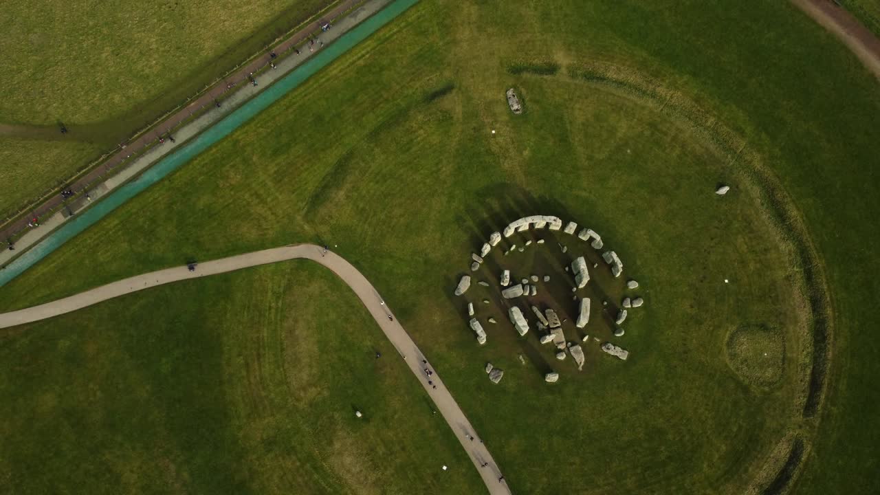 Aerial View of Stonehenge