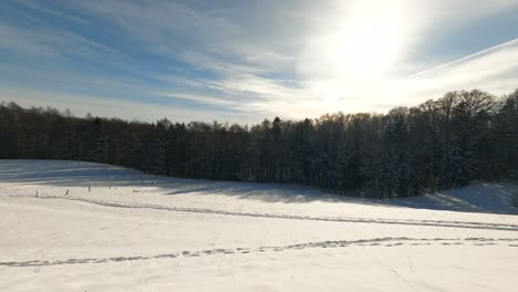 Timelapse-of-a-backlit-winter-scene