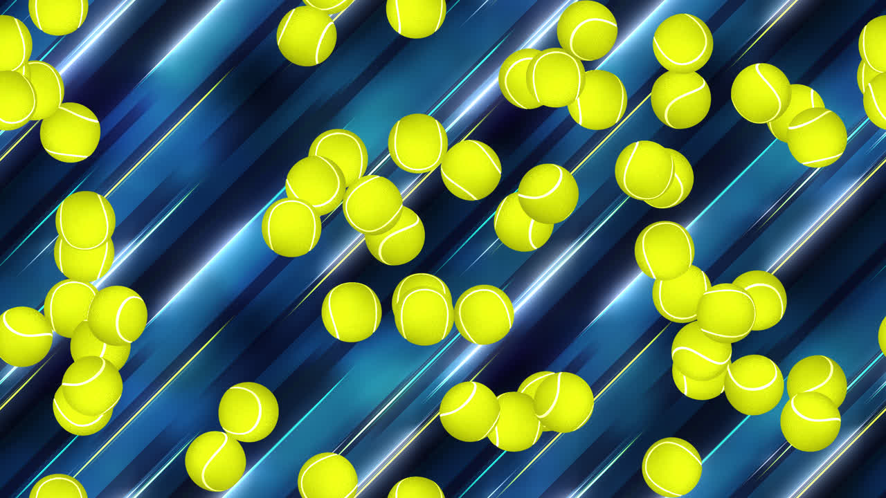 테니스 배경 루프 타일 줄무 회전