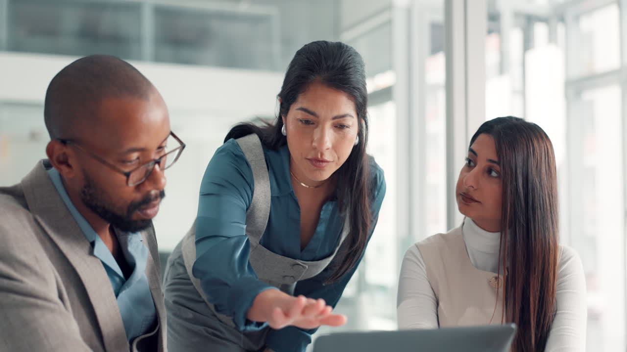 Diverse Team Collaborating in Business Meeting