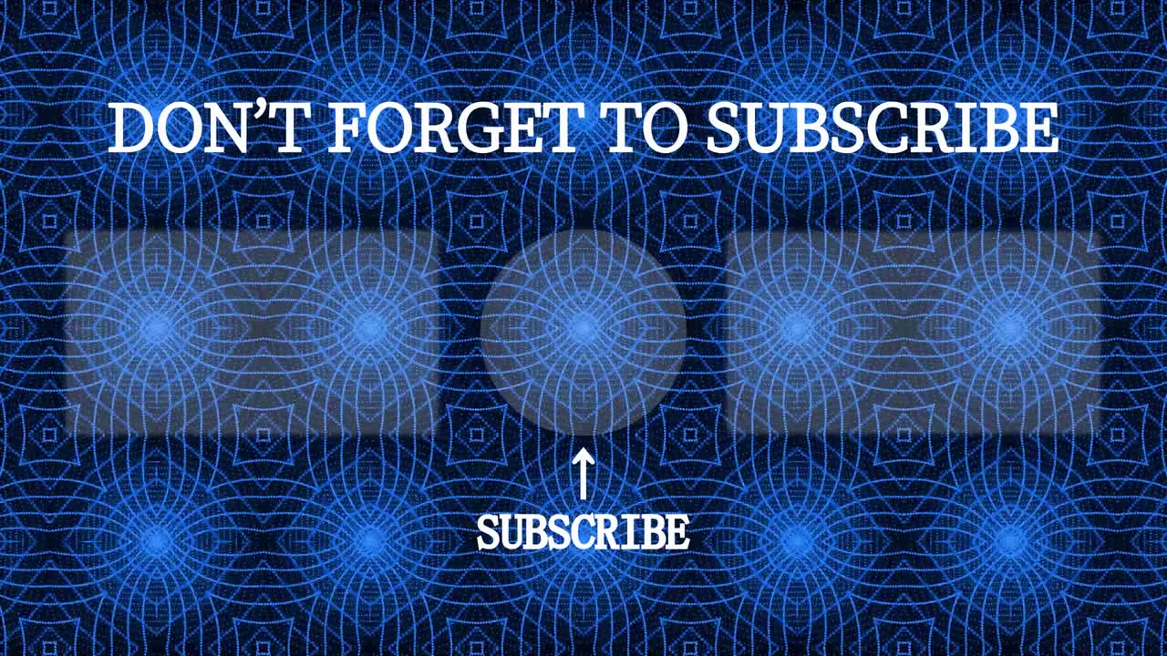 patrón de caleidoscopio tarjeta de finalización pantalla de finalización gráficos de movimiento