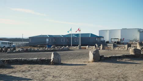 government building and monument in northern canada