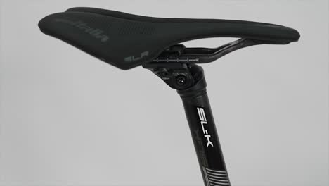 a bicycle seat and post