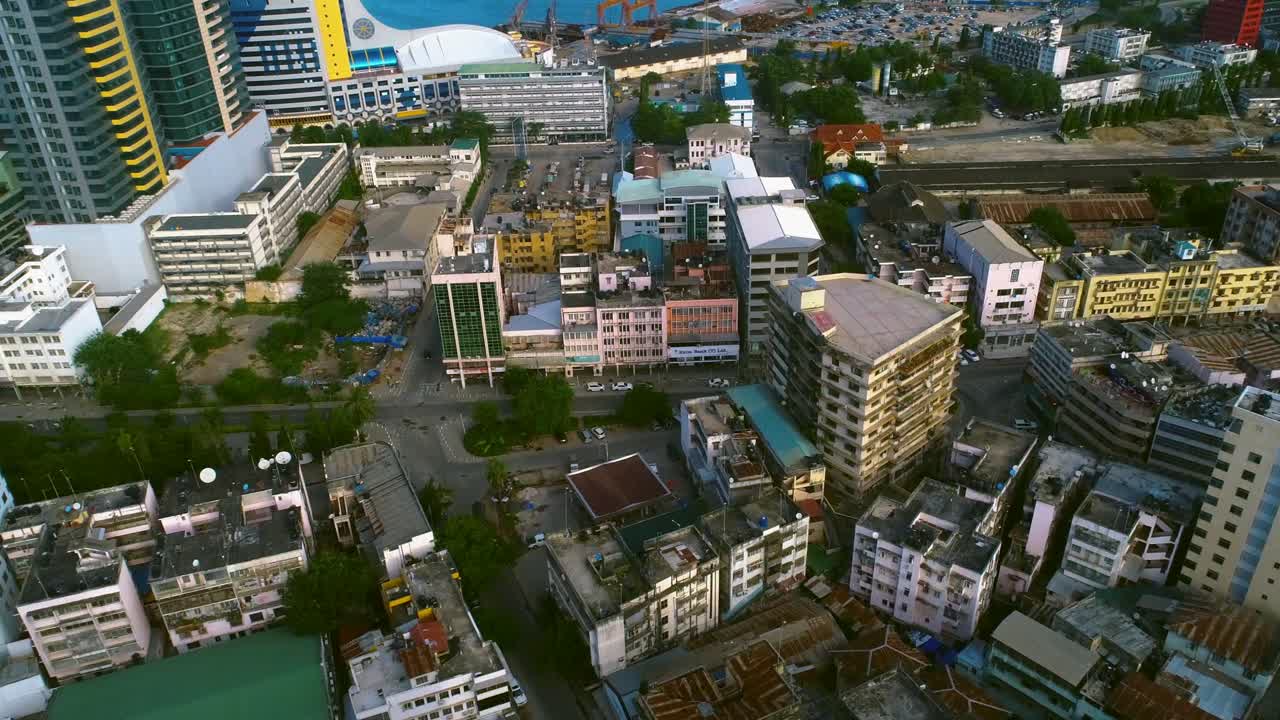 다르 에스 살람, 탄자니아의 조감도