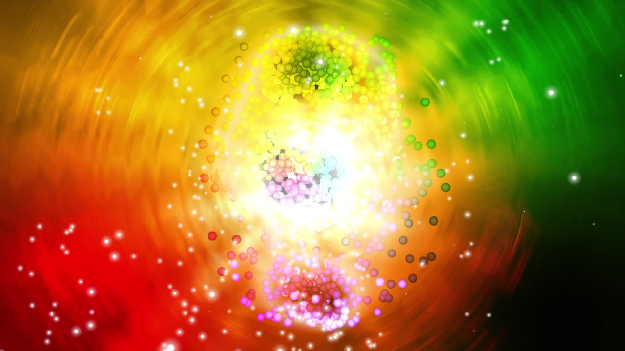 입자 효과와 함께 무슬림 기호 배경