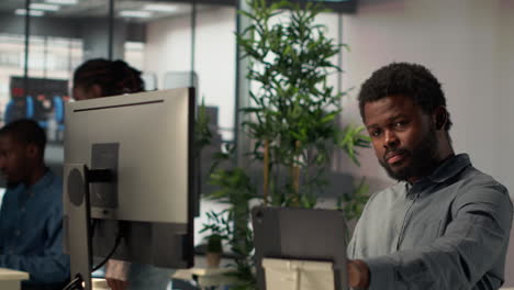 business people working in modern office