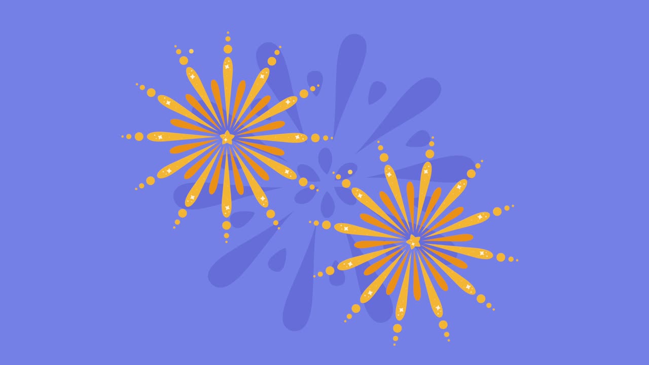 espectáculo de fuegos artificiales