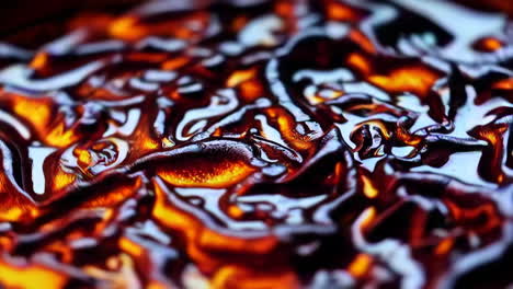 abstract molten lava-like texture