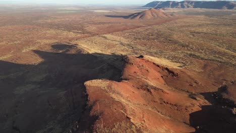 mount bruce in australian desert, karijini area in western australia