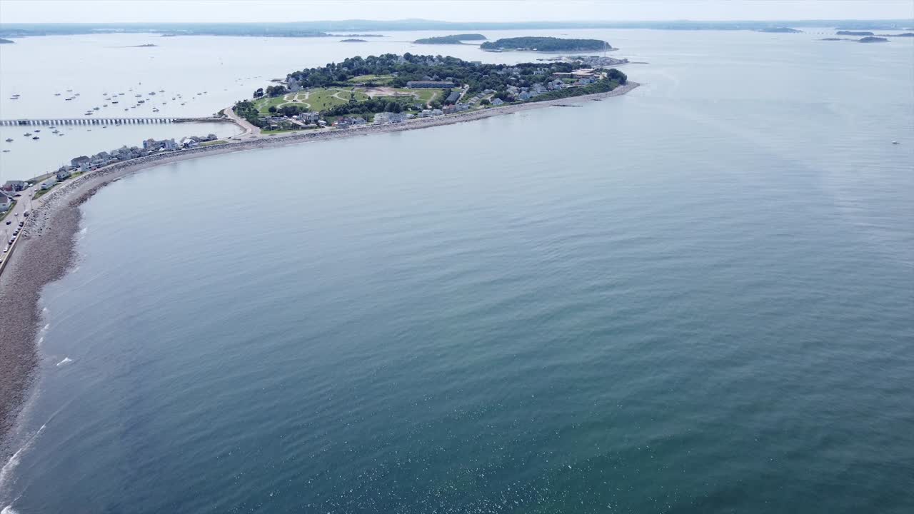 매사추세츠의 작은 해변 마을