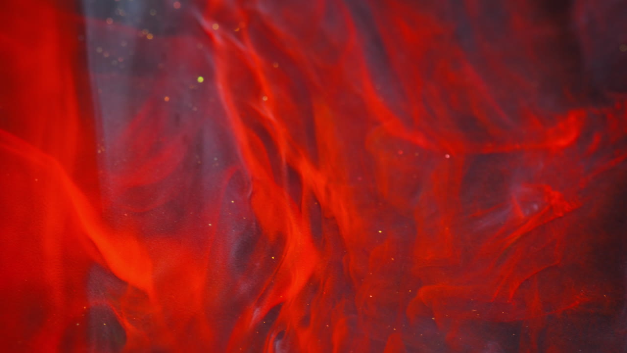 Sfondi astratti fluidi con forme organiche rosse e inchiostri colorati