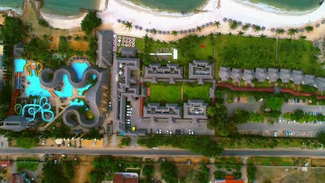 vista aérea de los manglares, ciudad de dar es salaam