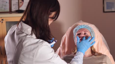 Cosmetic Facial Treatment