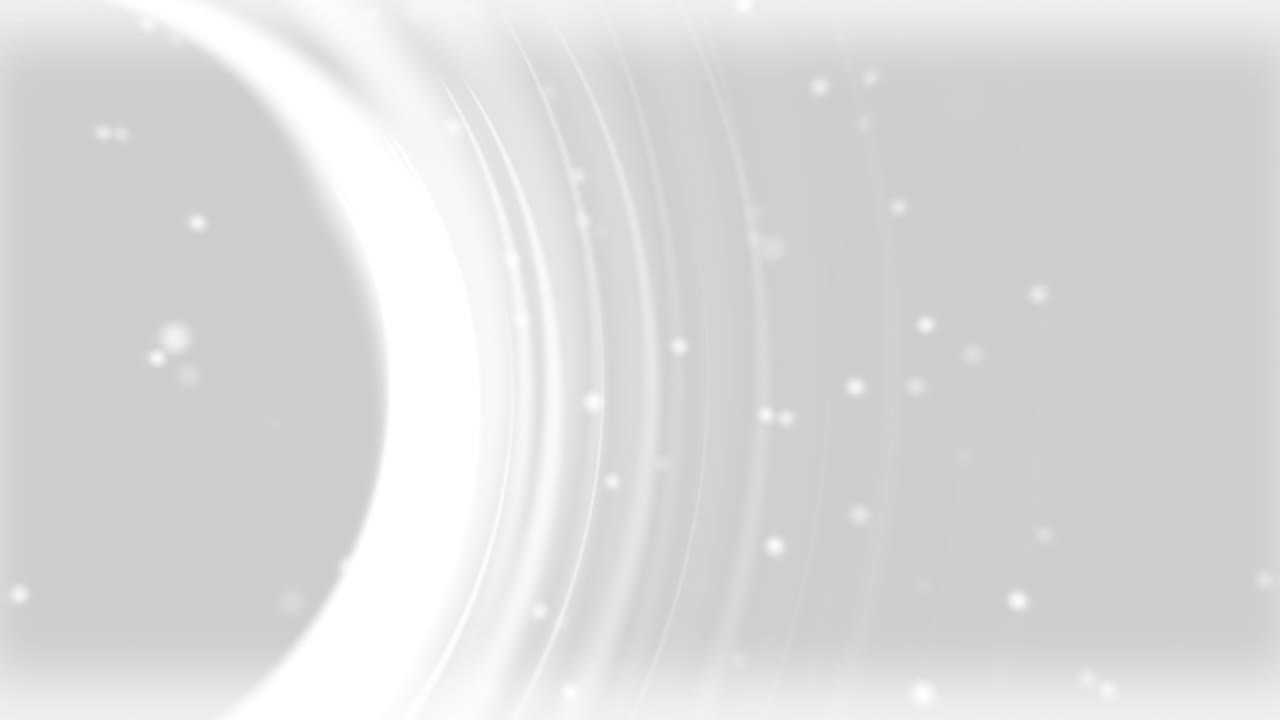 Abstract of Space Loop White