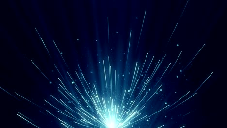 particles blue dust abstract light bokeh motion titles cinematic background loop