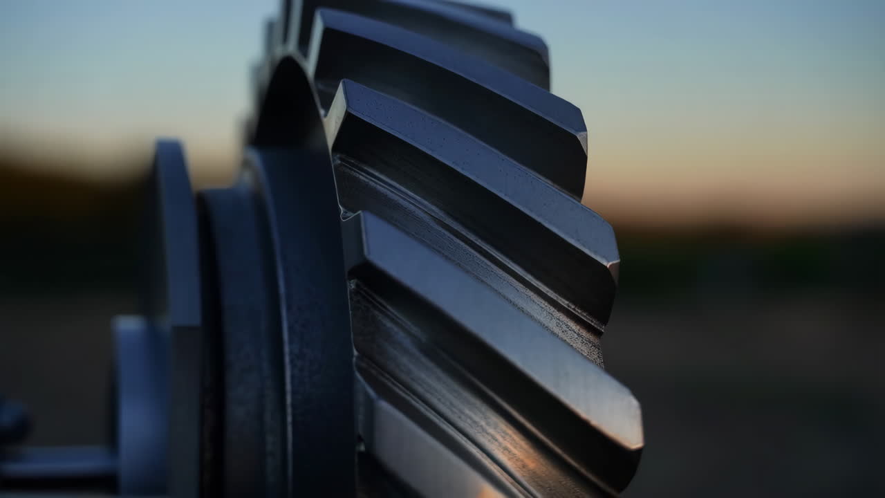 Close-up of a Gear