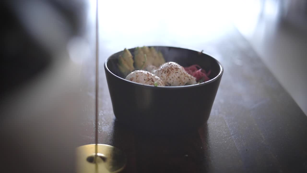 plato de comida caliente para el desayuno