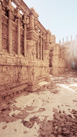 antiguas ruinas del desierto