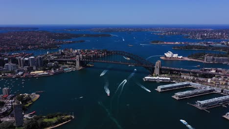 sydney - harbour bridge view take off part two