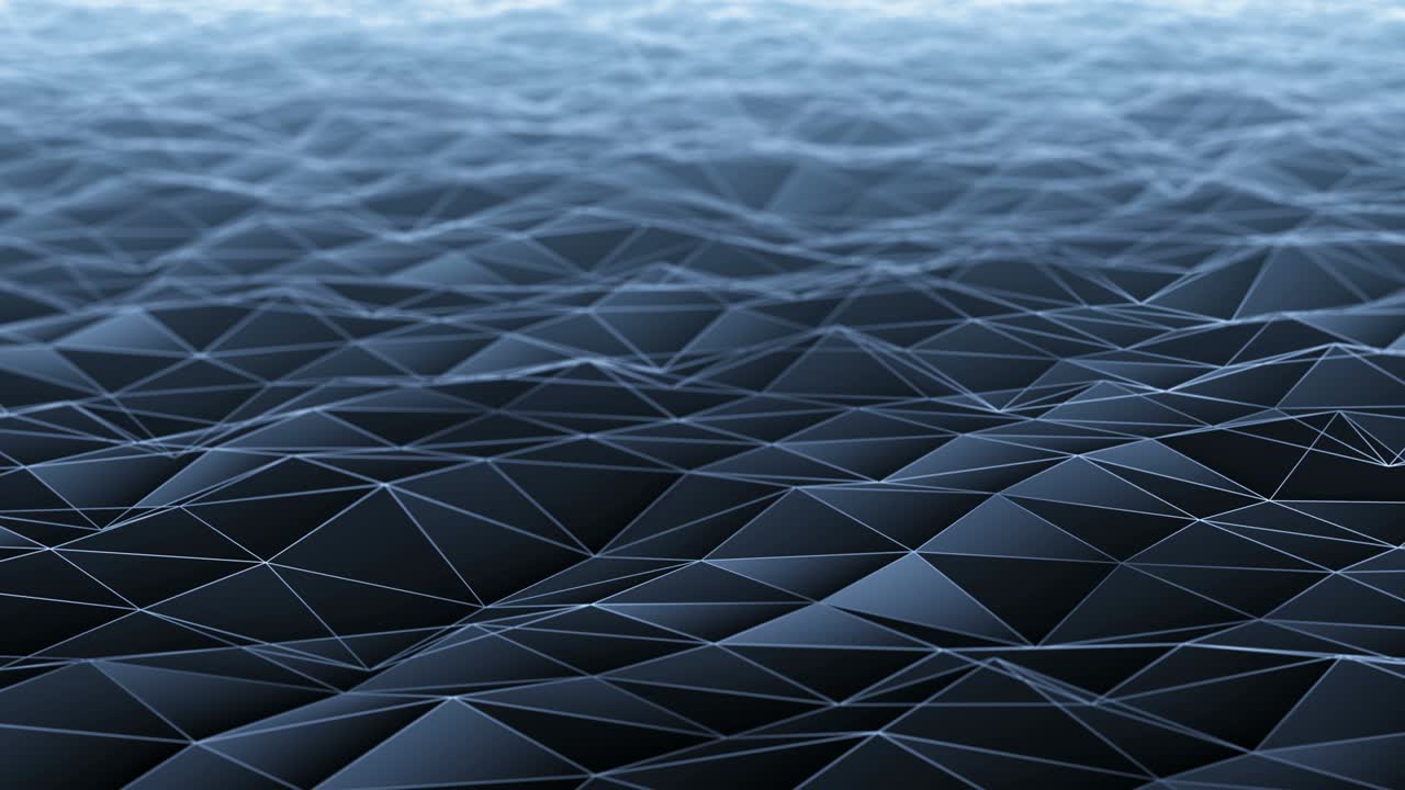 niebieskie poligonalne tło. abstrakcyjne geometryczne renderowanie 3d