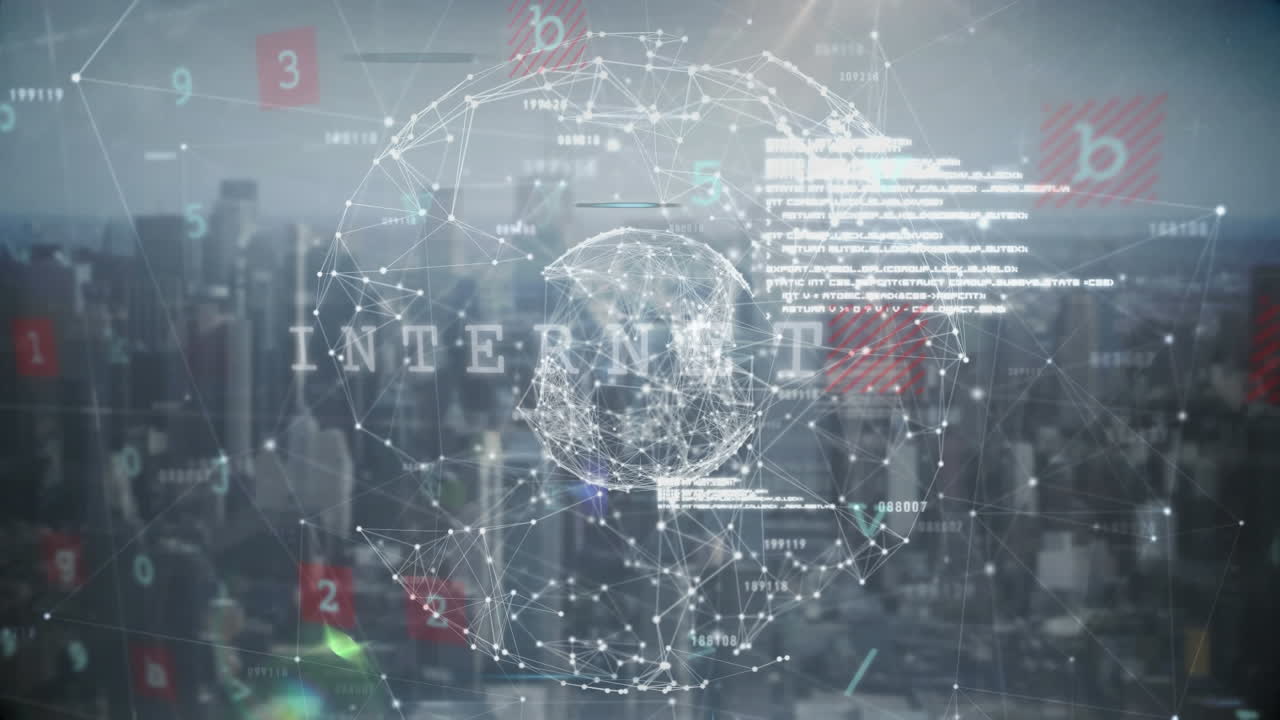 검은 바탕에 싸움 텍스트와 함께 지구를 형성하는 연결의 웹