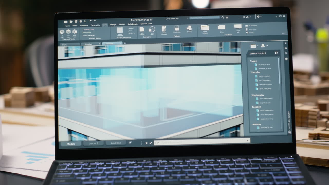 Vertical Video Empty modern office prepared for real estate meetings and planning sessions