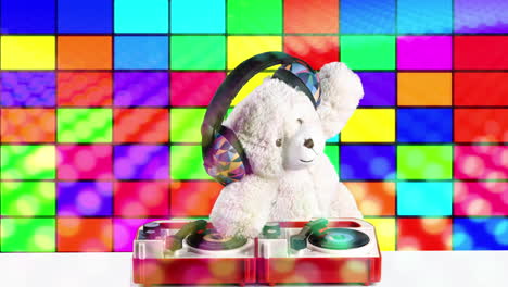 teddy bear dj