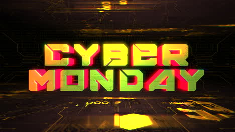 Cyber-Monday-Auf-Motherboard-Mit-Neonlicht-2