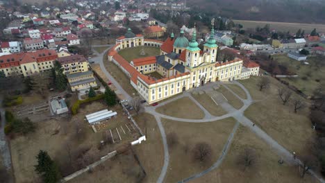 svatý kopeček u olomouce, basilica of minore, visitation of the virgin mary in czech republic