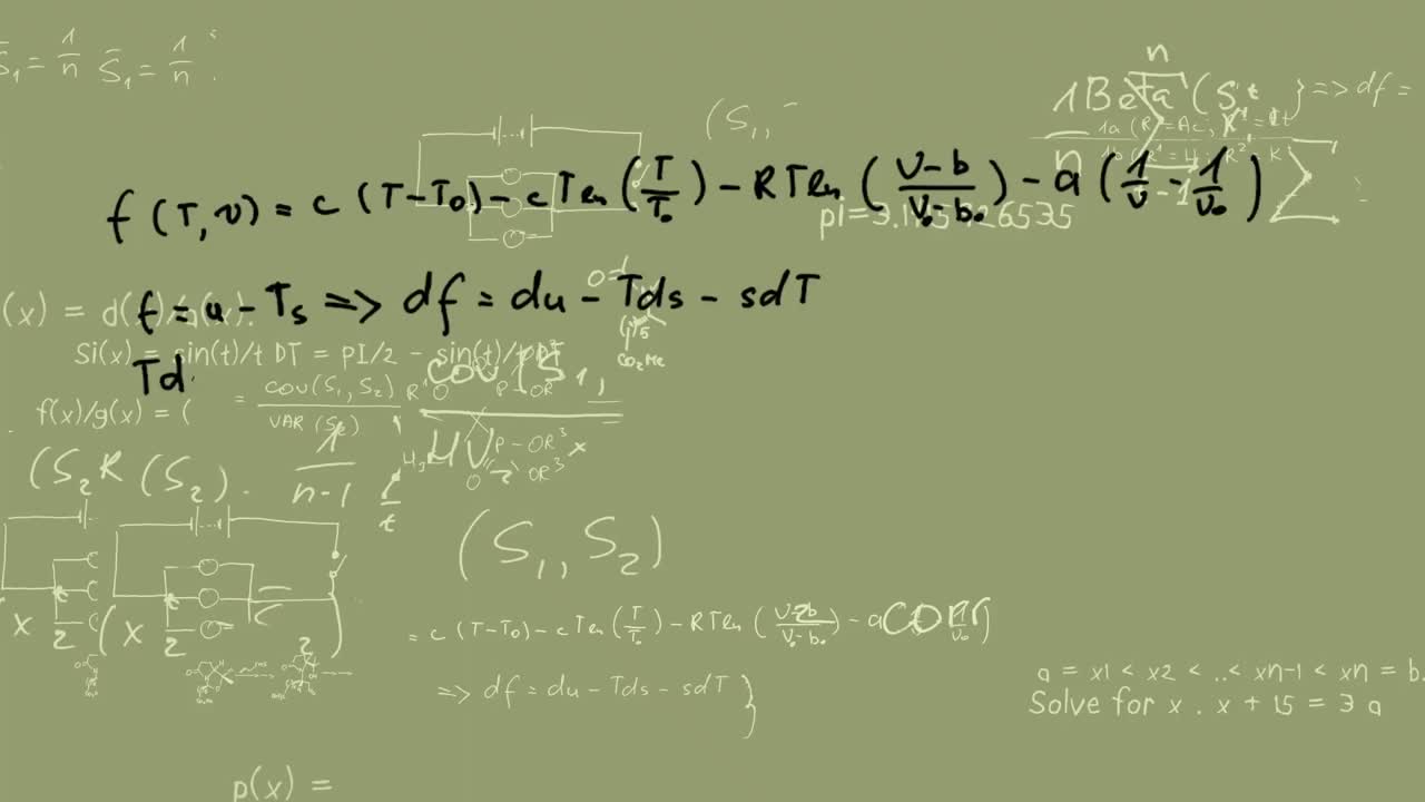 Mathematical equation