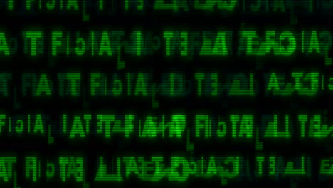 gran análisis de datos texto animado finanzas cinéticas fintech wordscape ai software de inteligencia artificial