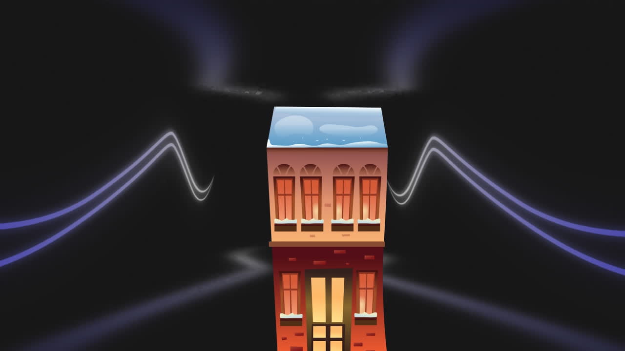 dna 가닥이 회전하는 반 ⁇ 이는 초록색 블록의 애니메이션