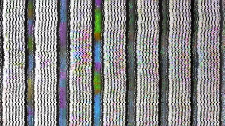 Sovrapposizione di rumore glitch digitale con texture granulosa e dithering - Sovrapposizione animata.