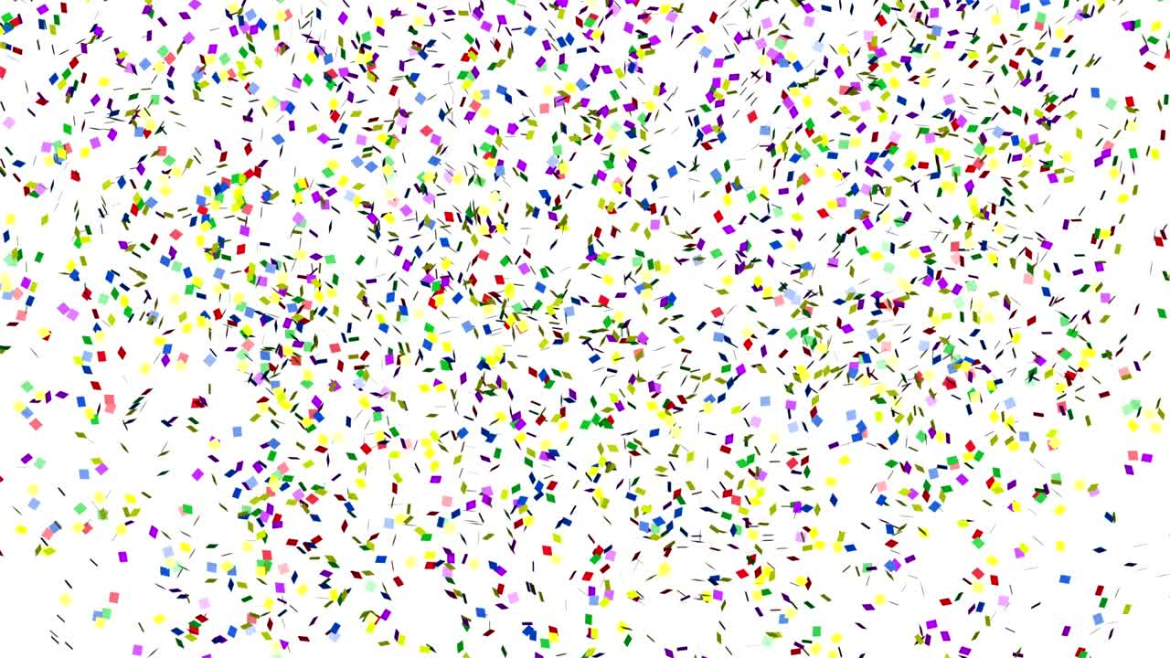 바탕에 떨어지는 콘페티