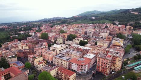 destino turístico en órbita aérea frascati, italia