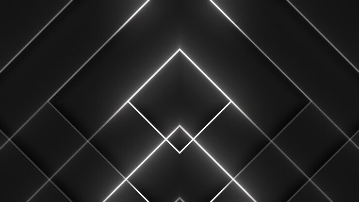 patrón geométrico abstracto con líneas brillantes
