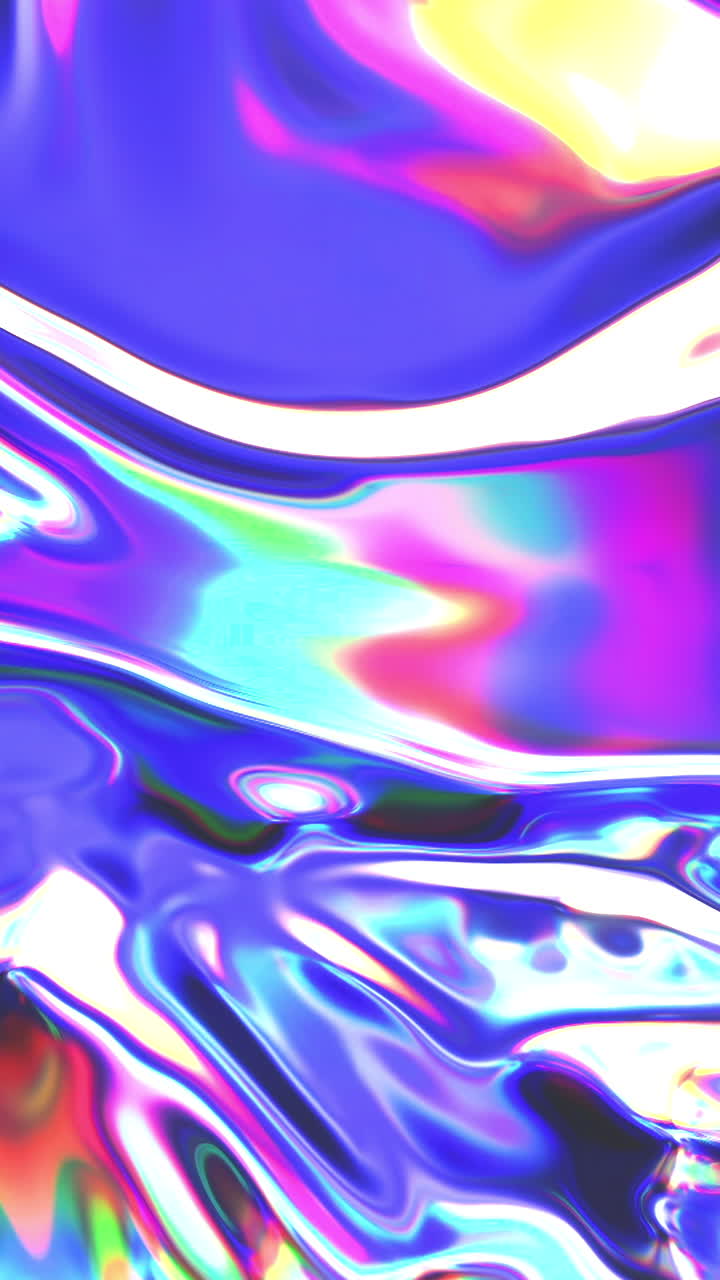 추상적인 홀로그램 액체 텍스처