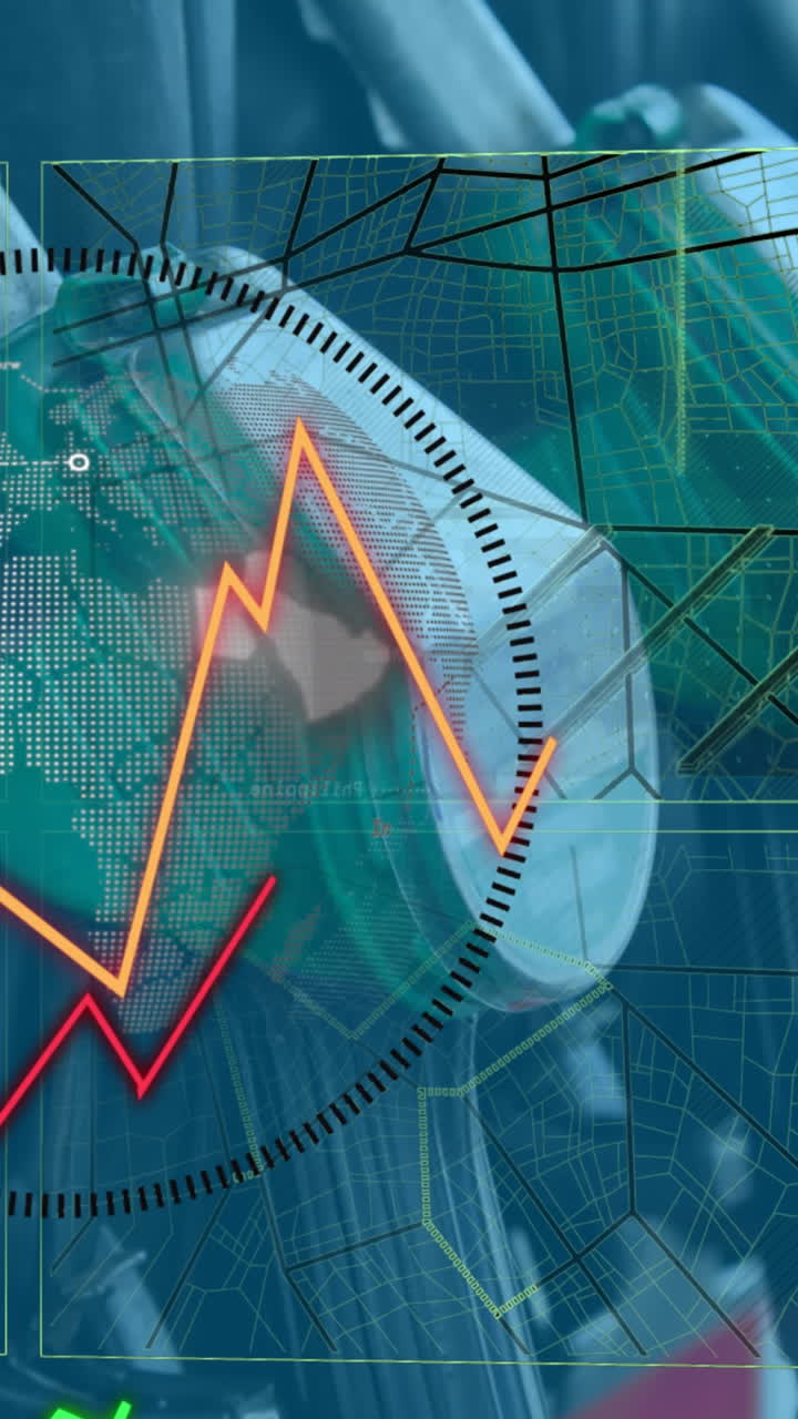 animación de la gasolinera sobre el procesamiento de datos