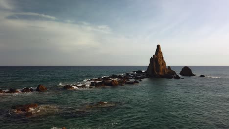 vista panorámica del cabo de gata, al sur de españa