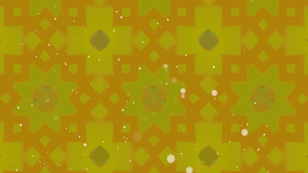 Animation of covid cells reindeer mistletoe on pink background