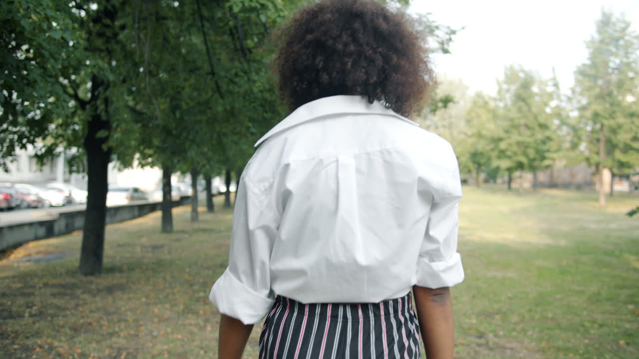 Young Woman in a Park