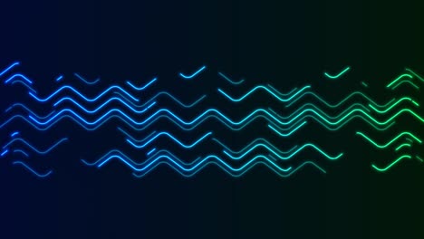 futuristic technology motion background with neon lines