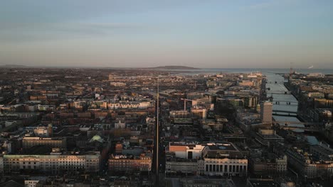 Aguja-De-Dublín-4k-Con-Drones---Dublín---Irlanda