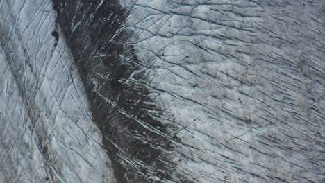 aerial is showing the lungs of aletsch glacier filmed from above