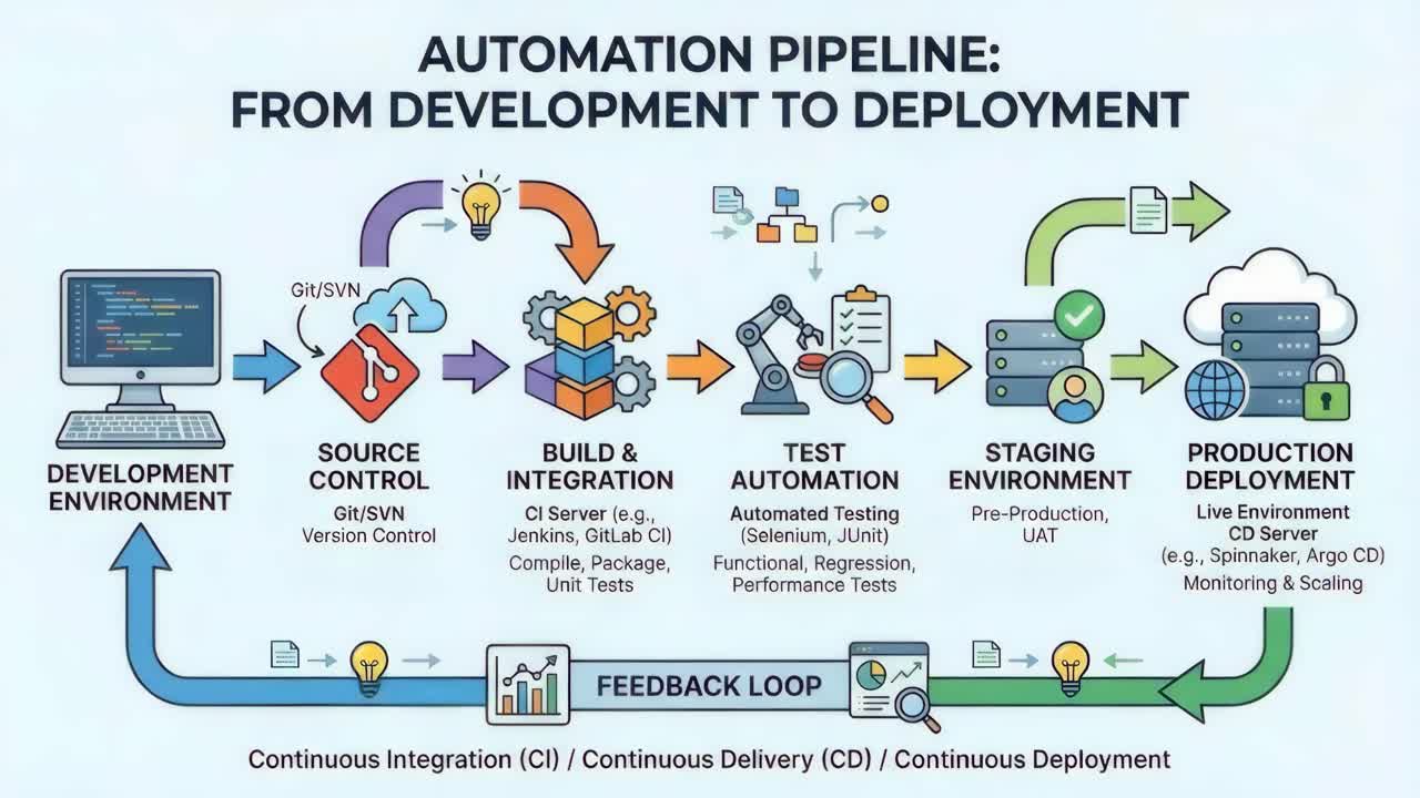 Automation Pipeline: From Development to Deployment