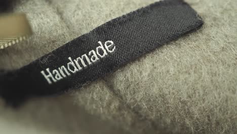 handmade clothing tag