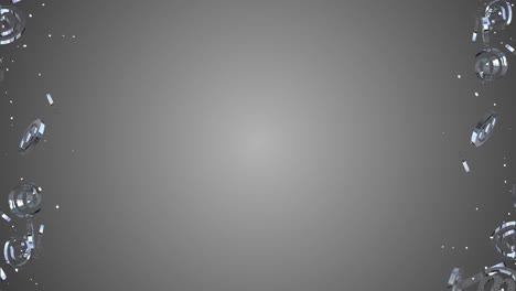 anmerkung und e-mail-symbole partikel-loop-animation